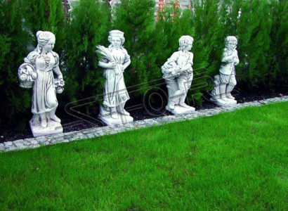 Junge 75cm Figur Statue Figuren Skulptur Statuen Garten Dekoration